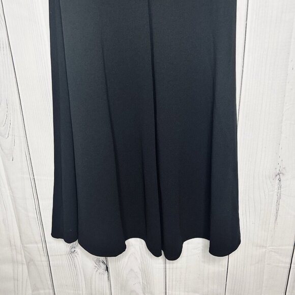 WINDSOR Black 2-Piece Prom Party Evening Gown Sz 3/4 Juniors Lace Back Zip - Picture 13 of 14